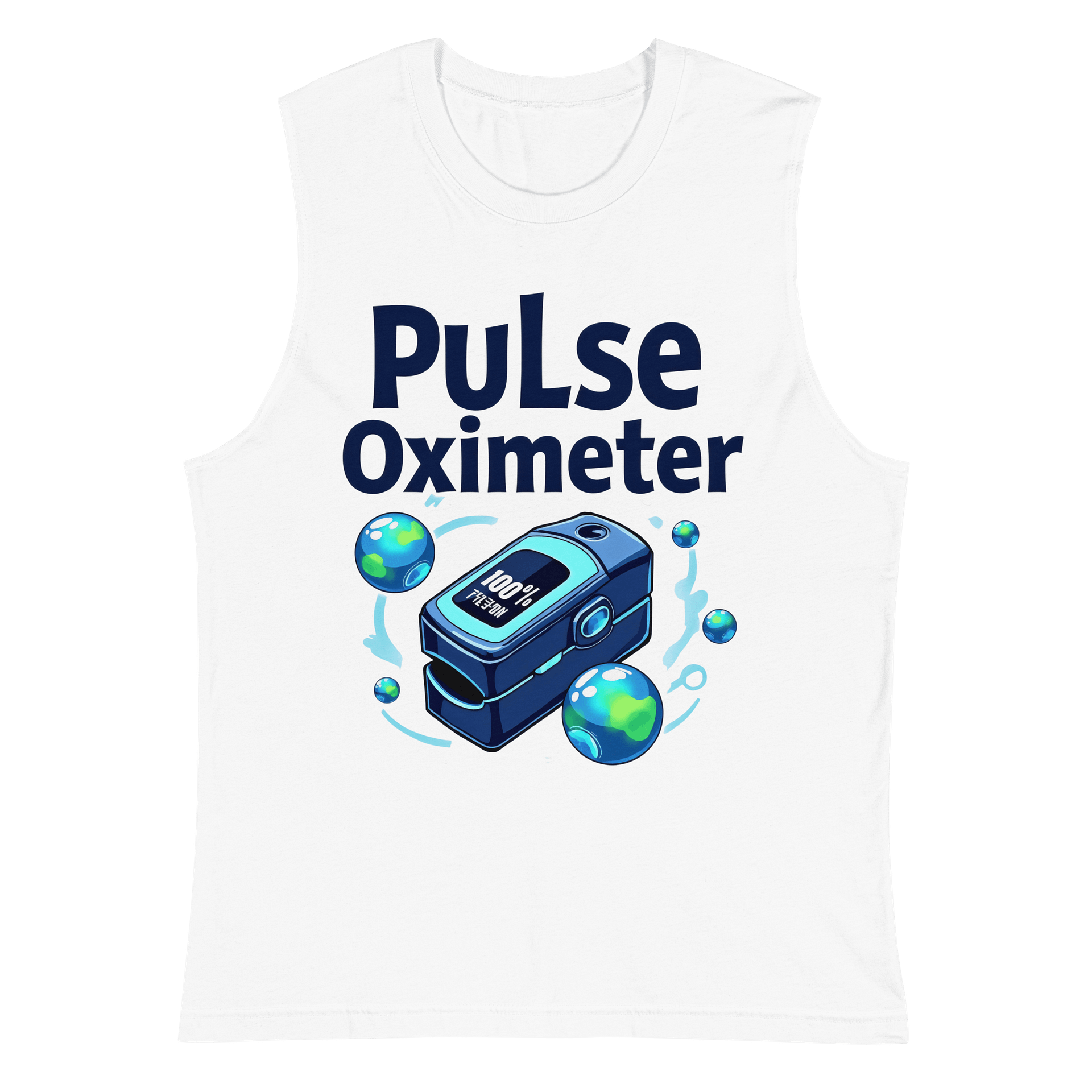 Vitality Check Pulse Oximeter Cartoon Art Print product image (2)