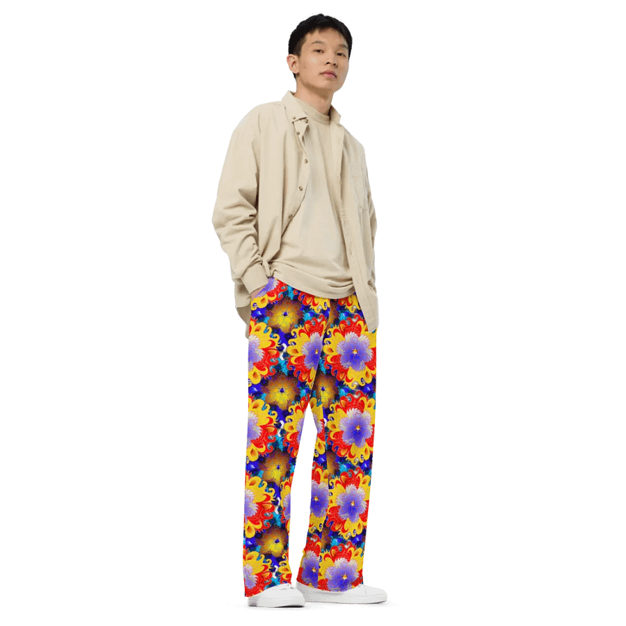 Jokers Flowers Wideleg Pants product image (3)