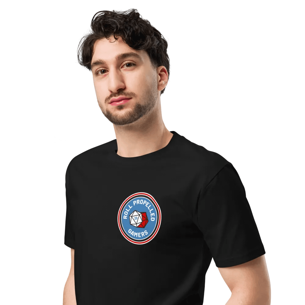 Roll Gamers Round Logo T-Shirt product image (4)