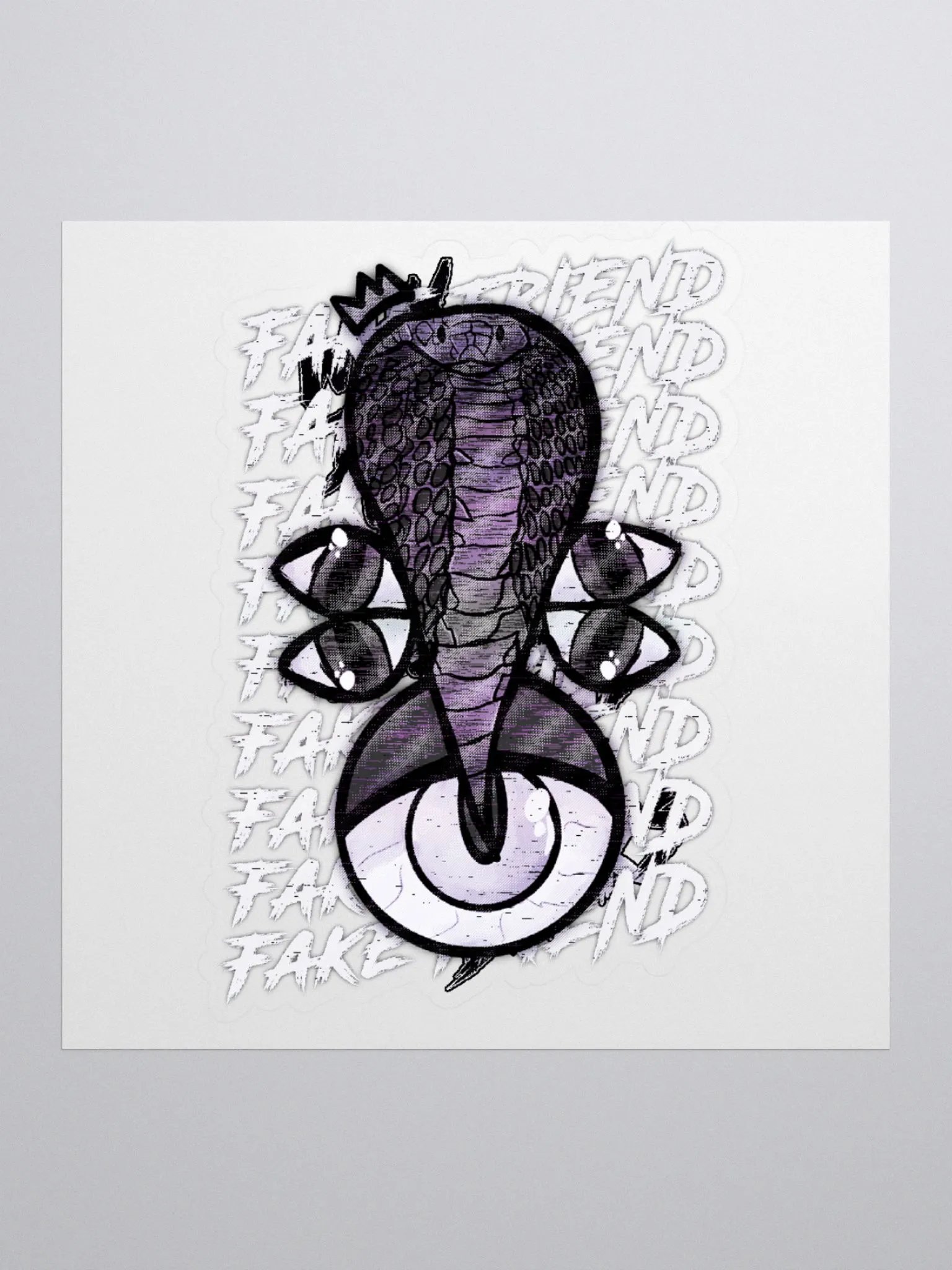 Streetx Fake Friend Sticker product image (1)