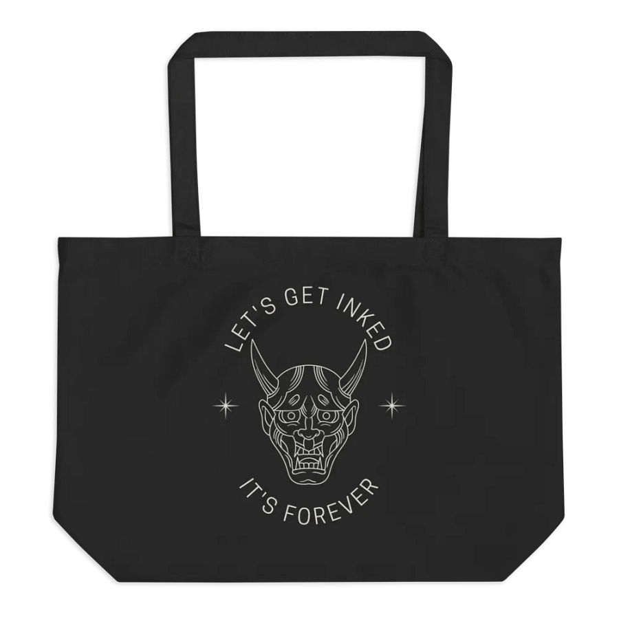 "Let’s Get Inked" Oni Tote Bag product image (1)