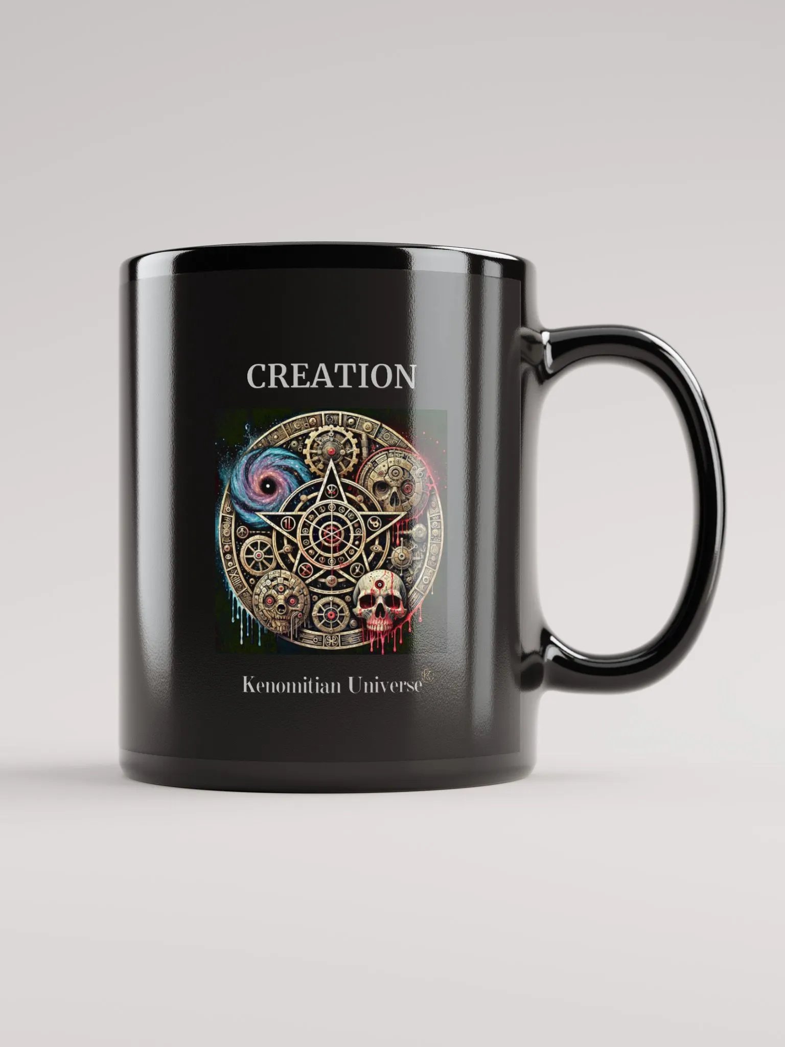 Creation | Black Glossy Mug product image (3)