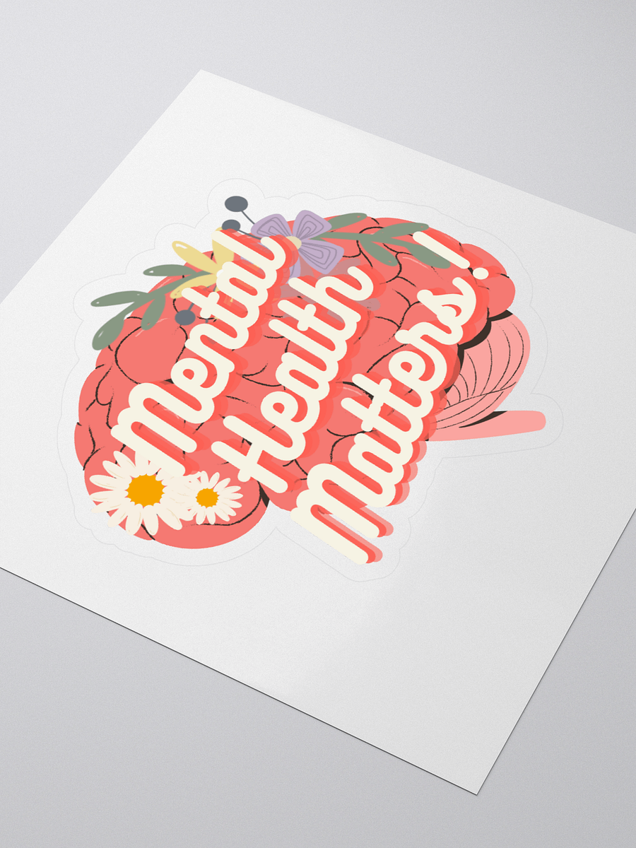 Mental Health Matters Kiss-Cut Sticker product image (3)
