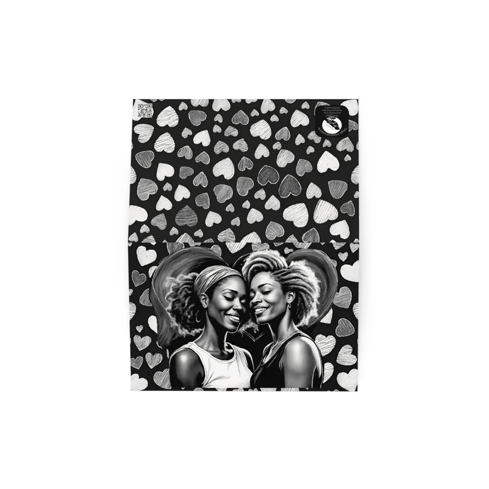 Lesbe Valentines, Glowing & In Love Card product image (19)