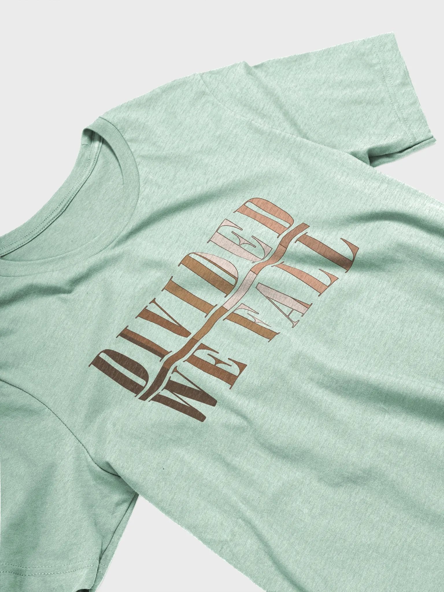 Divided We Fall - Skin Colour Two - Bella+Canvas Supersoft T-Shirt product image (3)