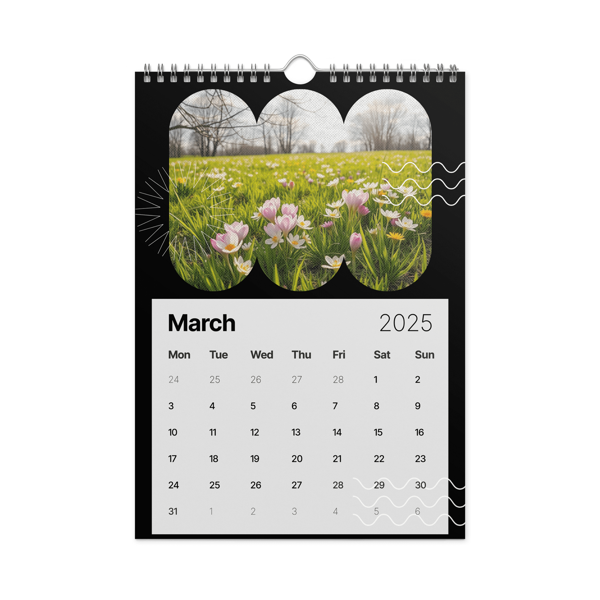 SEASONAL NATURE WALL CALENDAR 2026 product image (9)