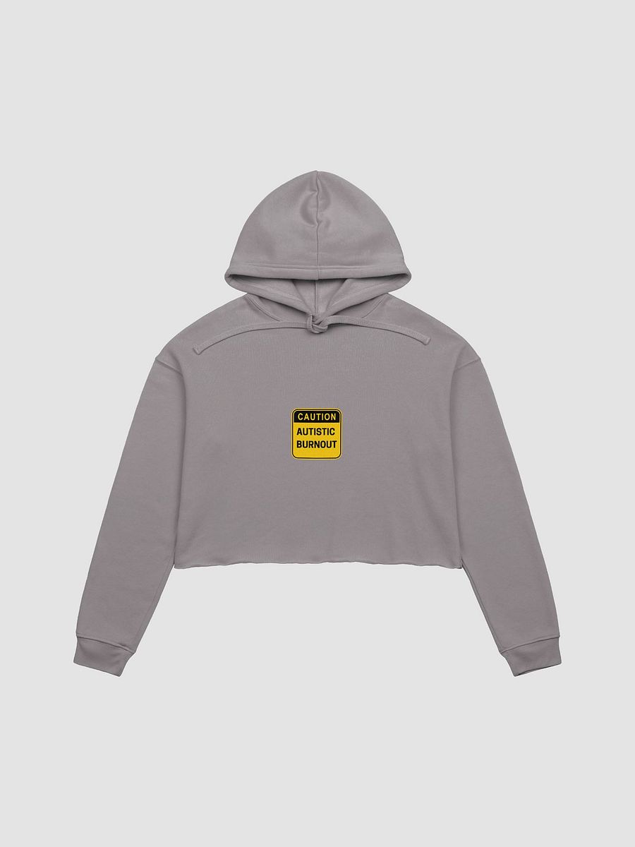 CAUTION: ASD BURNOUT cropped hoodie product image (30)