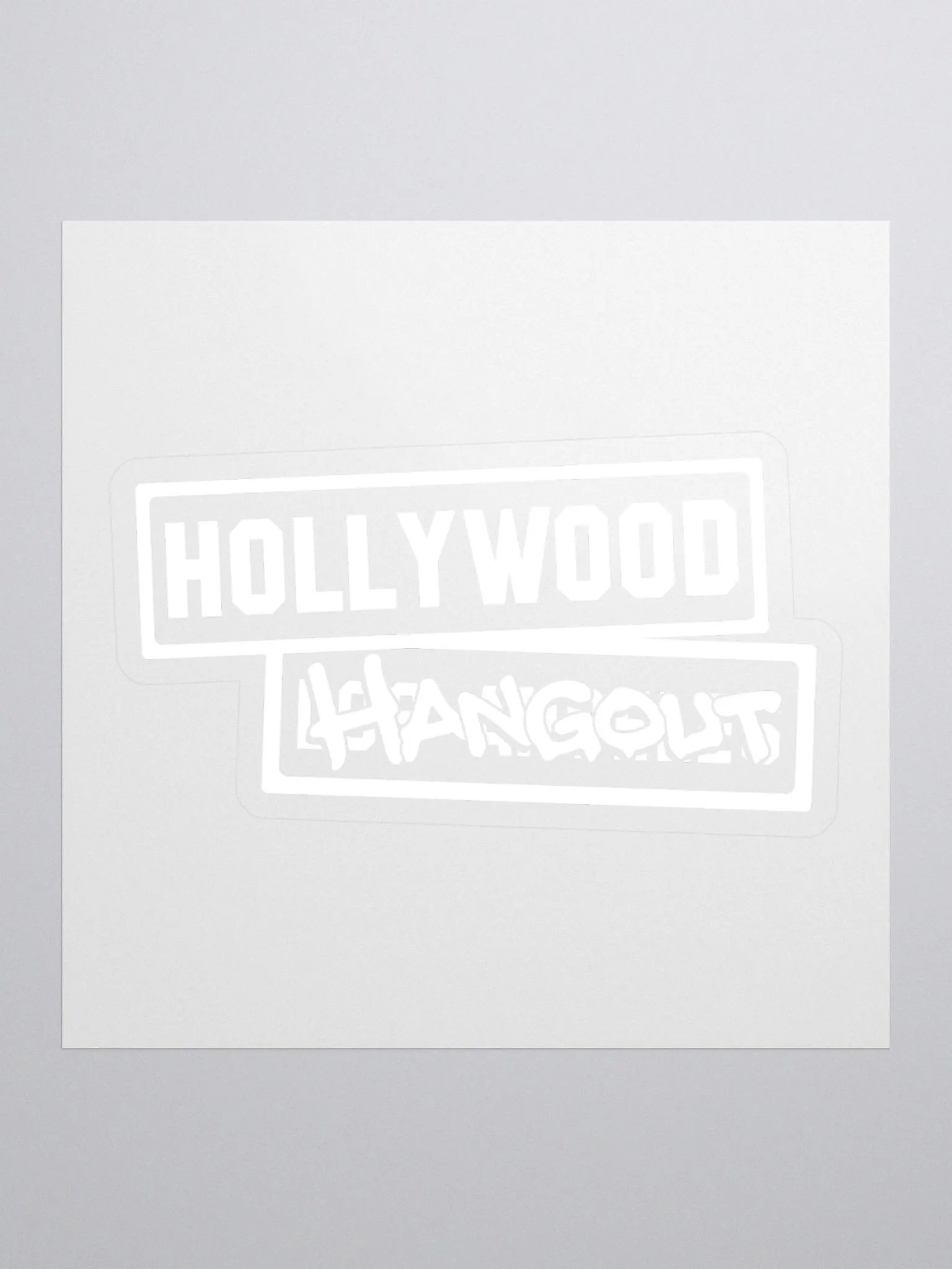 Hollywood's Hangout Sticker product image (1)