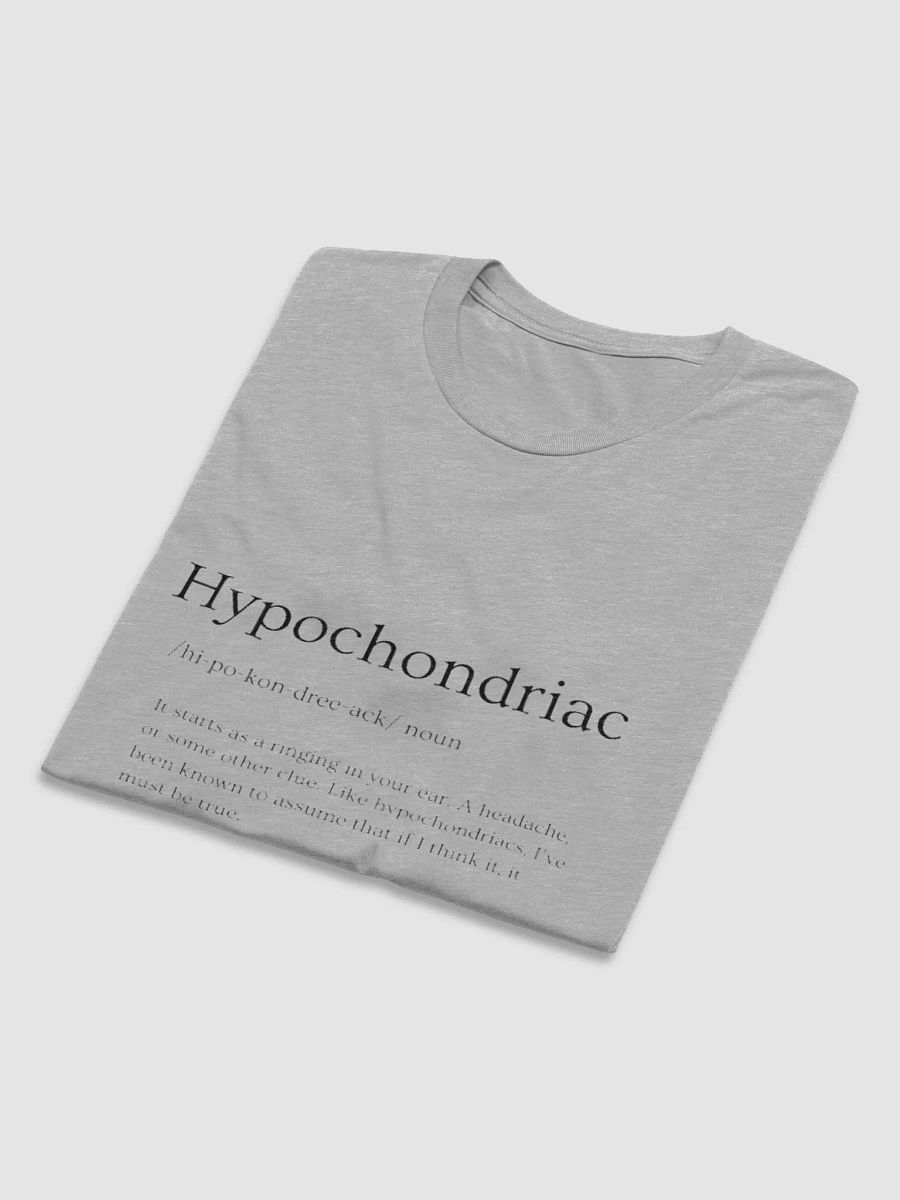 Hypochondriac - Dark Text Men's product image (5)
