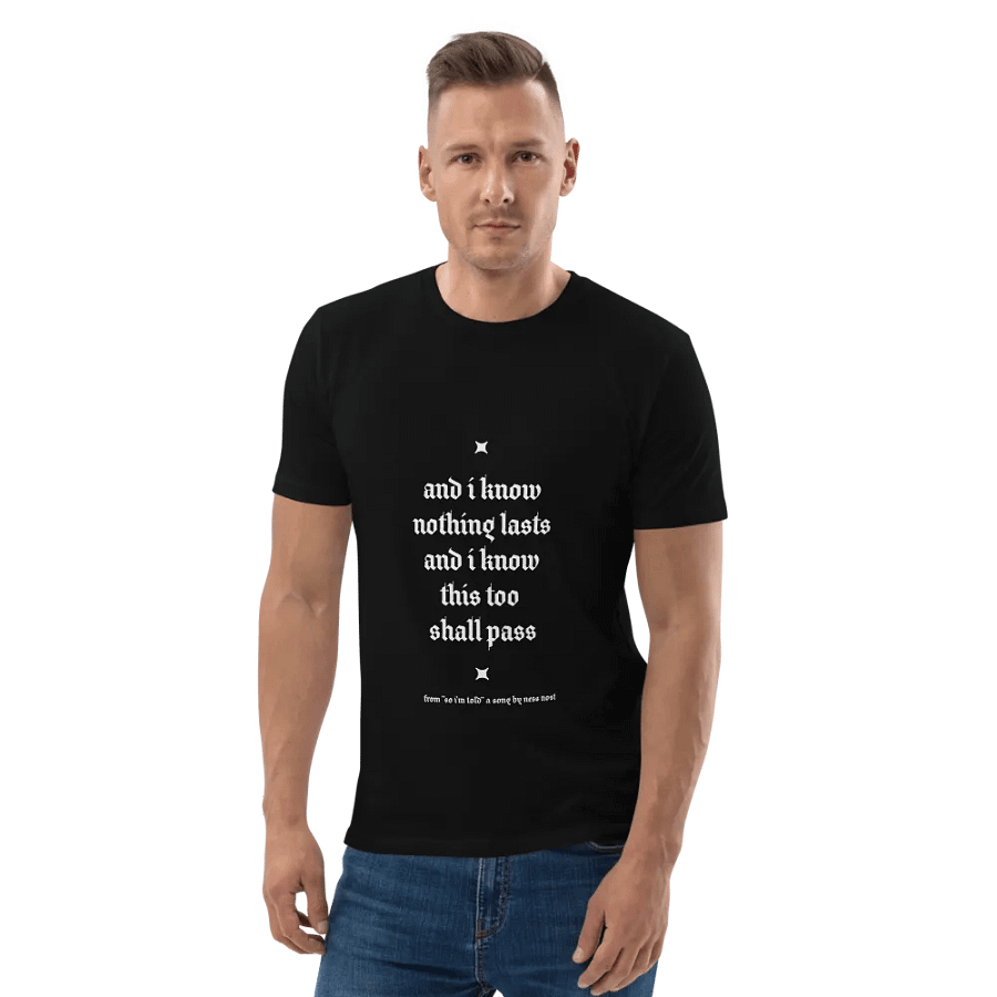 So I'm Told Black Tee product image (4)
