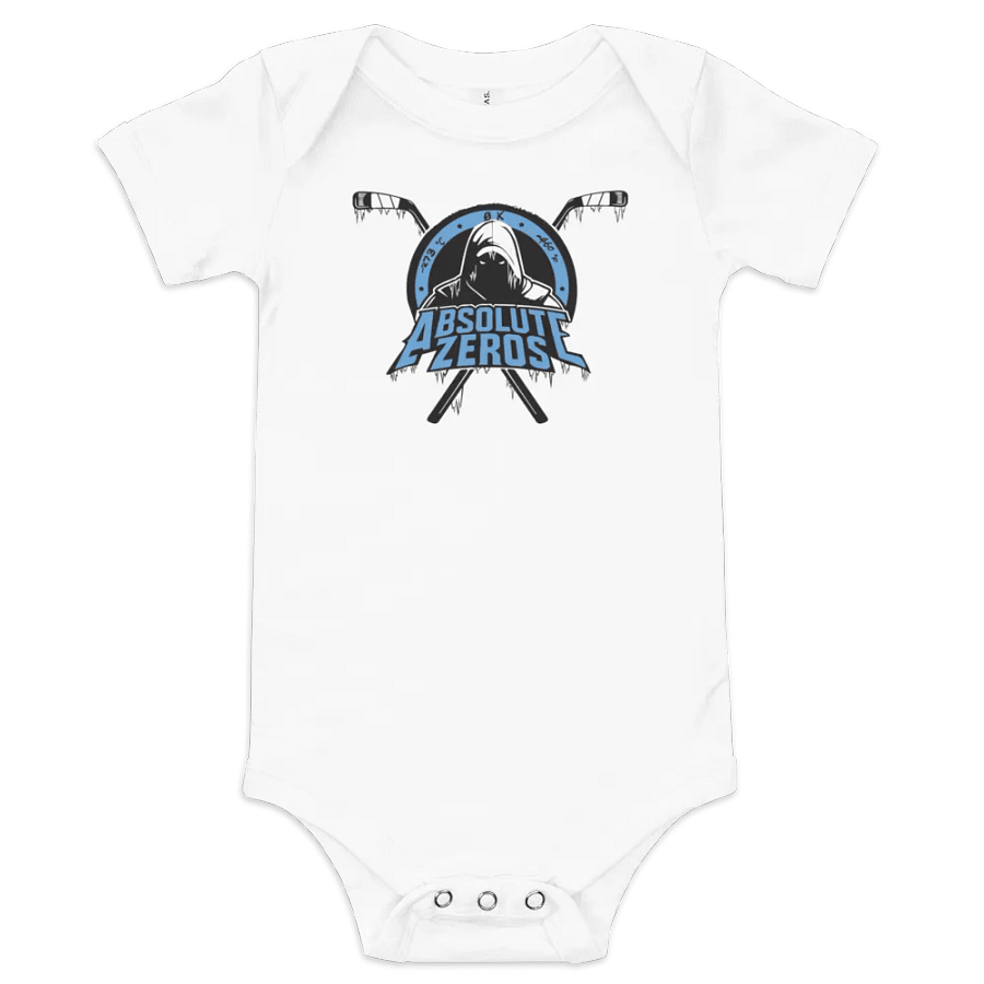 Bella+Canvas Baby Short Sleeve White One Piece product image (1)