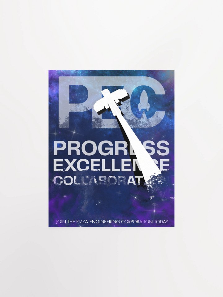 Pizza Engineering Corporation (P.E.C.) Recruitment Poster product image (1)
