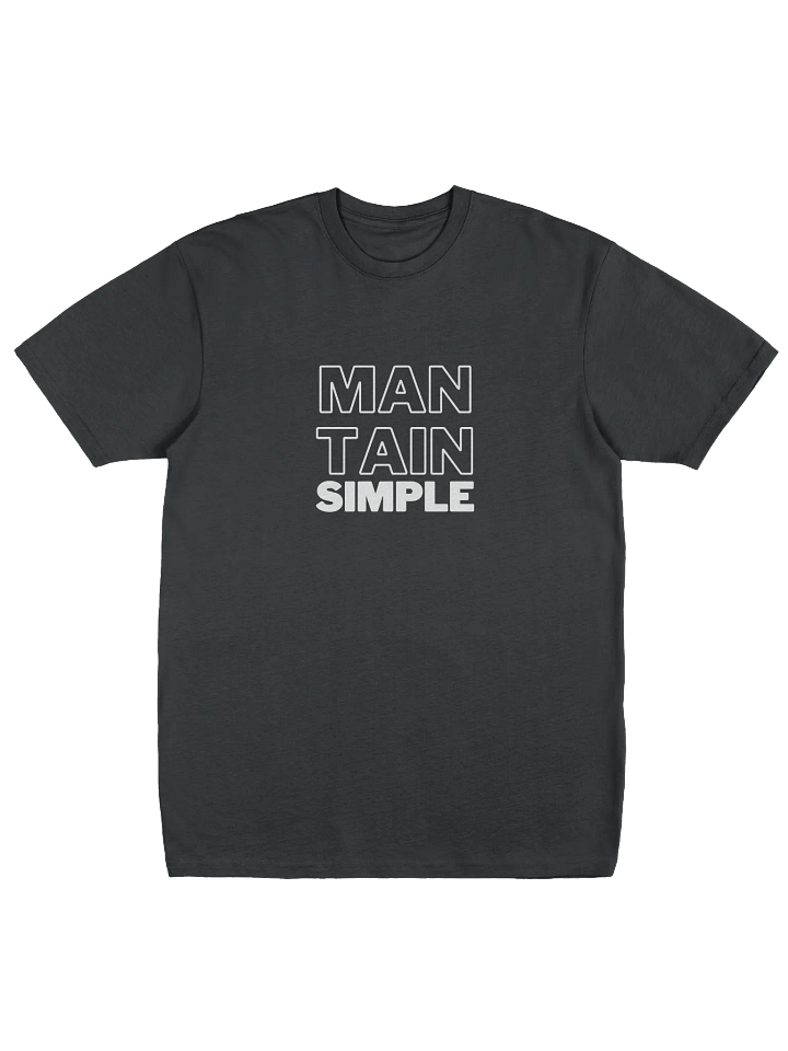 MANTAIN Bold Cotton Tee product image (1)