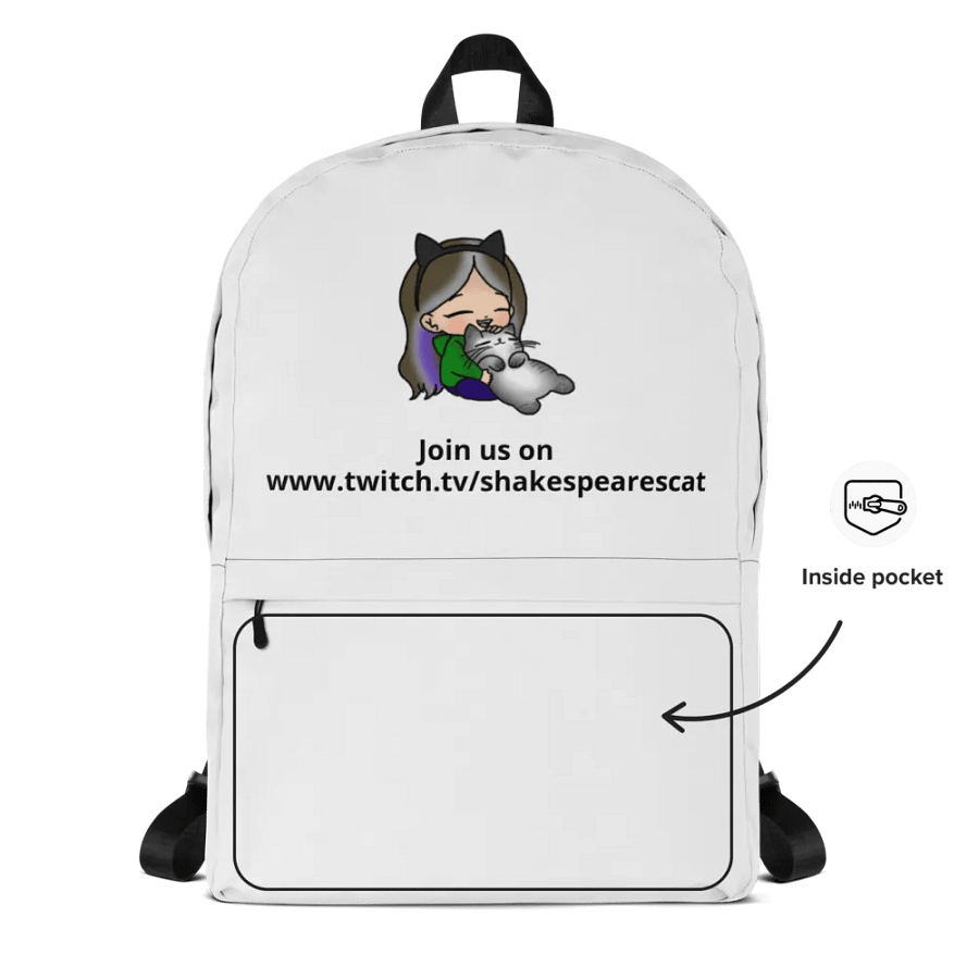 Caring Cat Companion Backpack product image (12)