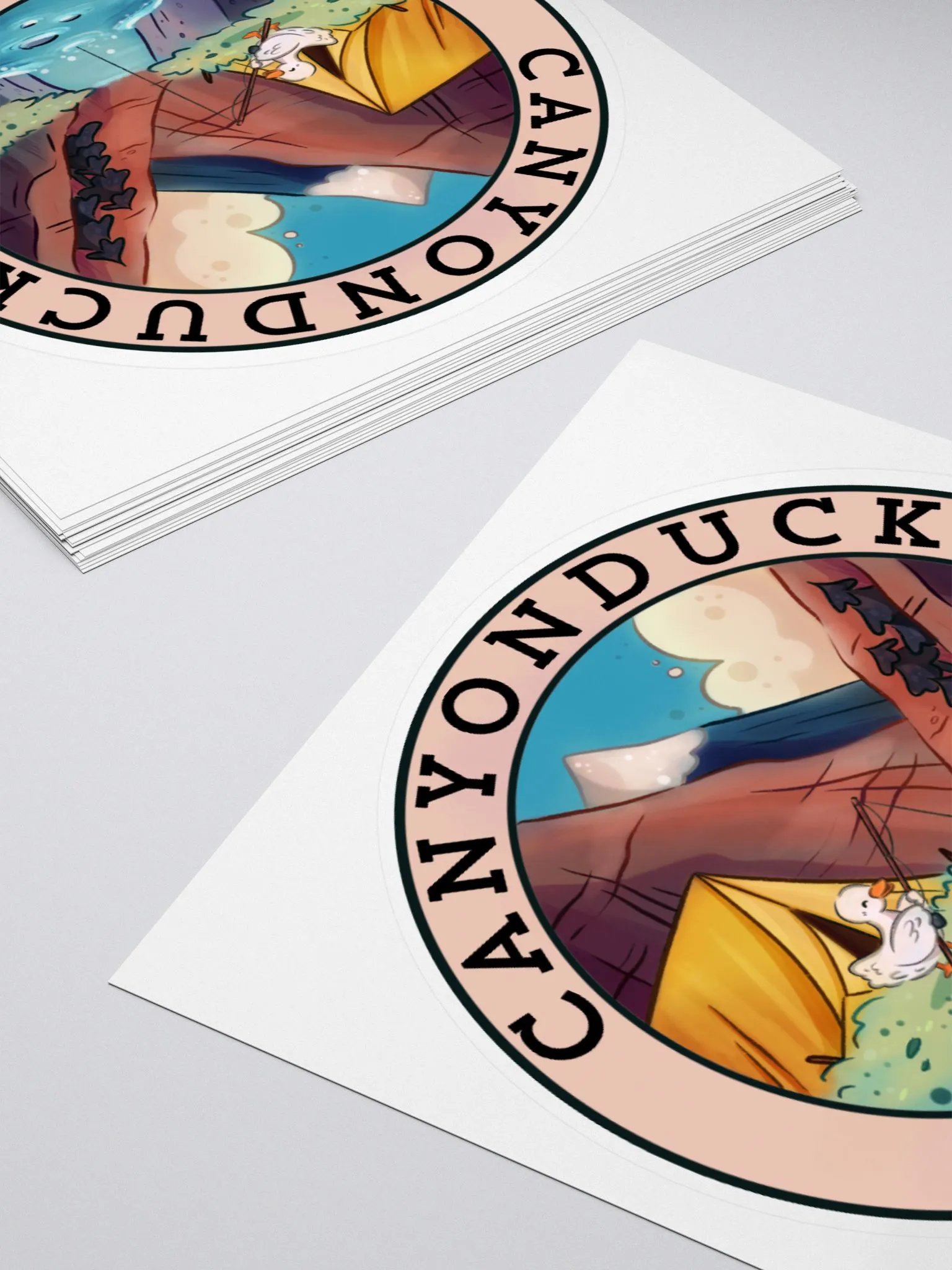 CanyonDuck Sticker product image (4)