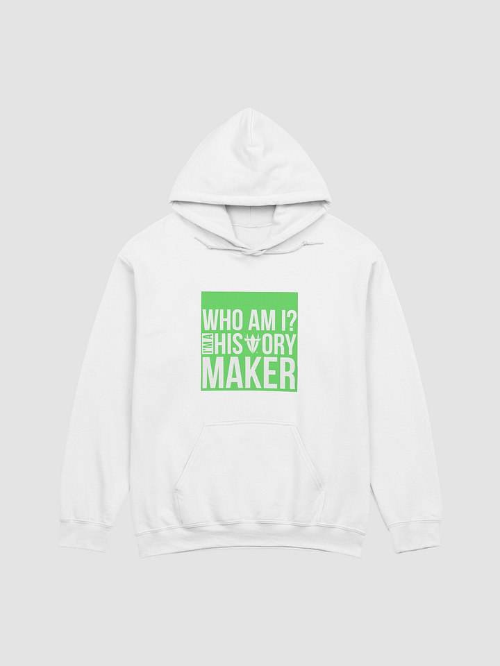 Whom Am I White Hoodie product image (1)