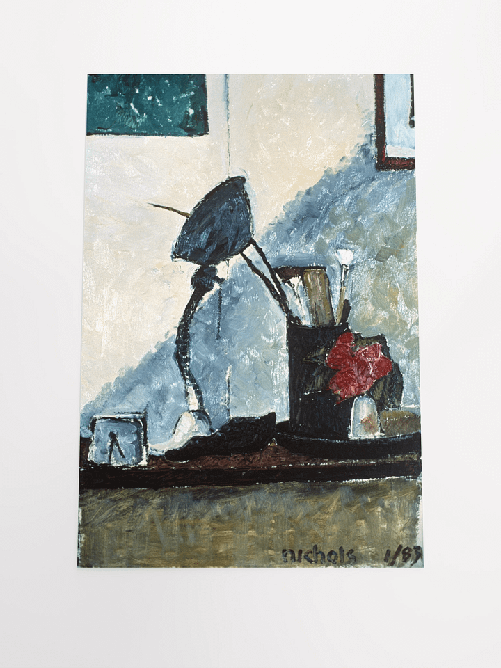 San Diego Still Life with Lamp (1983) print product image (2)