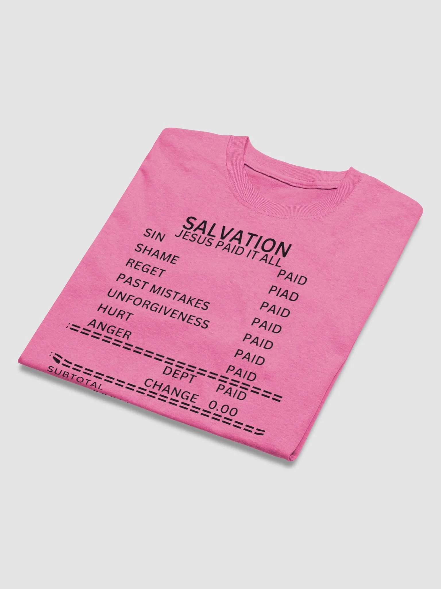 JESUS PAID IT ALL T-SHIRT product image (42)