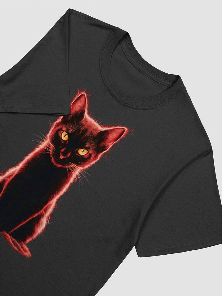 Supernatural Gaze Black Cat T-Shirt product image (2)
