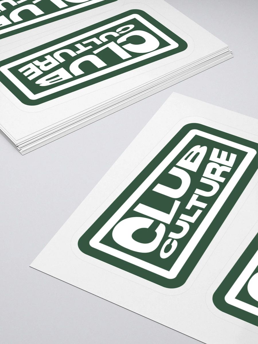 CC Logo Stickers - Green product image (4)