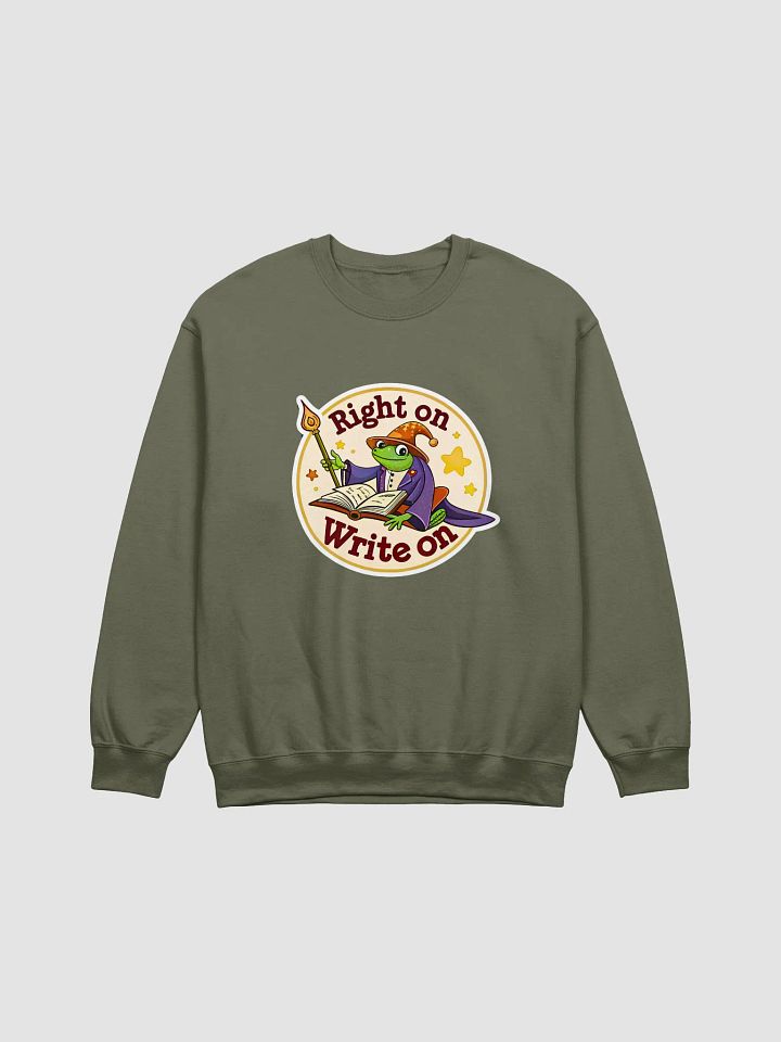 Wizard Frog Crewneck Sweatshirt product image (3)