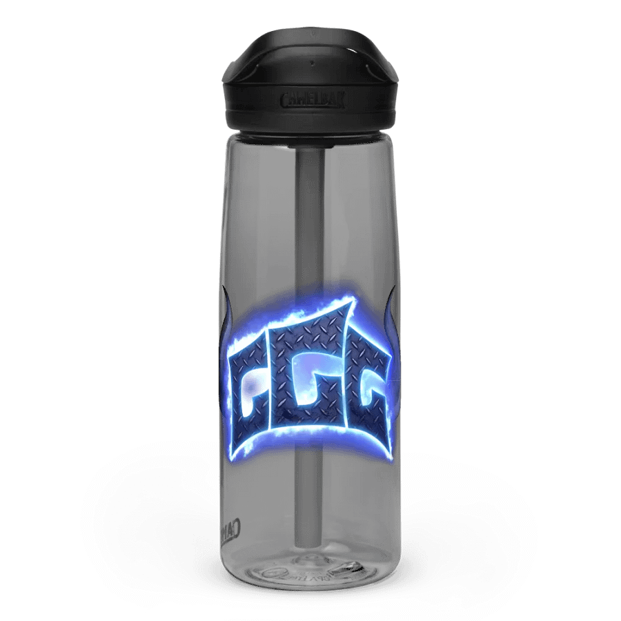 GGG Fire Logo Sports Water Bottle product image (3)