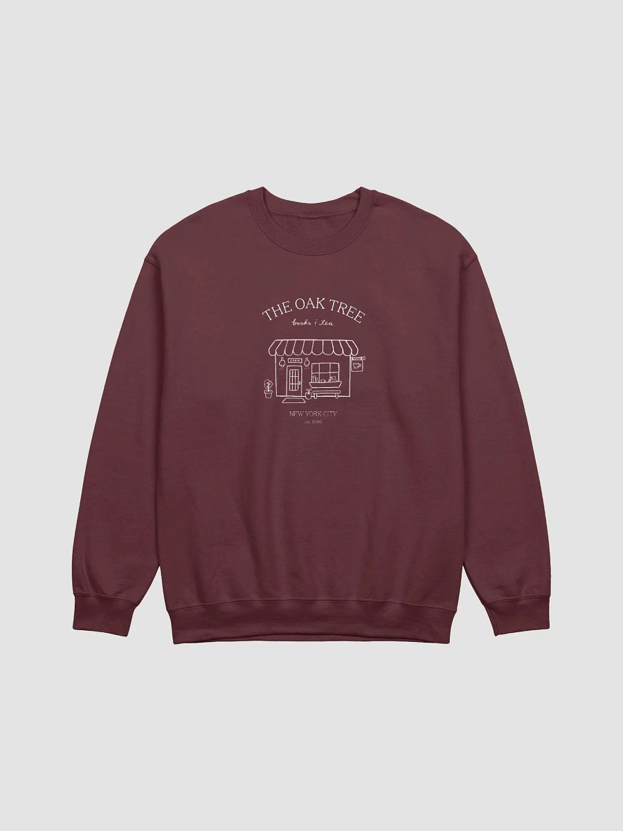 bookstore sweatshirt (maroon) product image (1)
