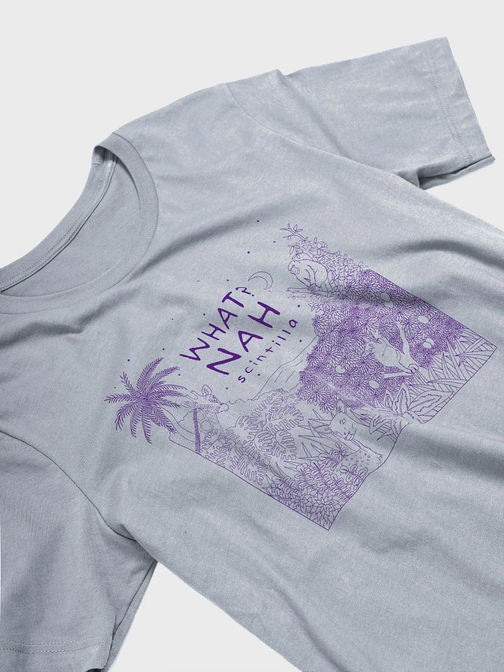 Scintilla Tee - Purple Line Art - Multiple Colours product image (2)