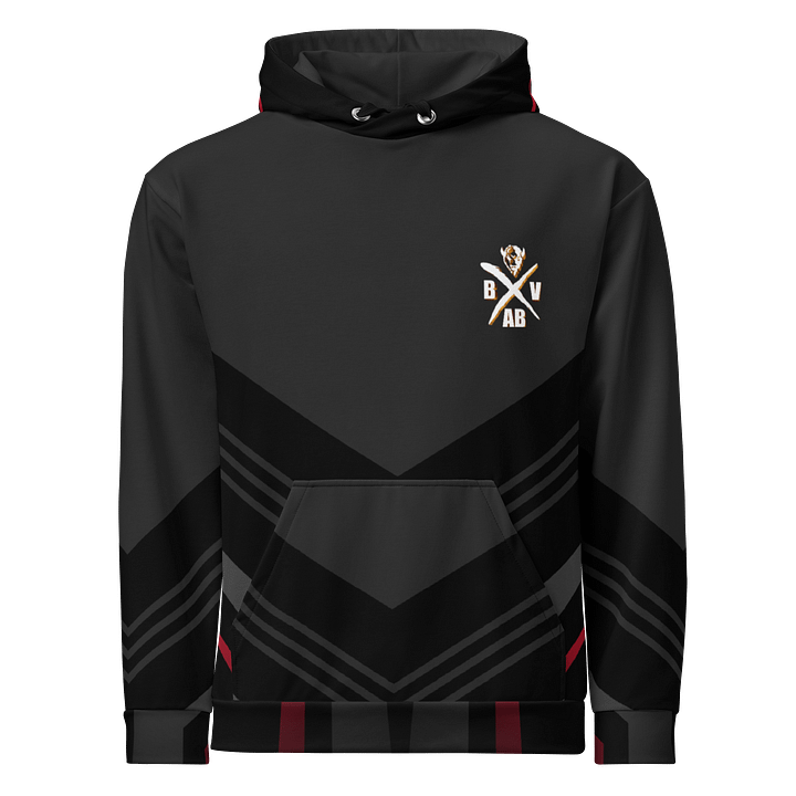 Black out all over hoodie 2025 product image (1)