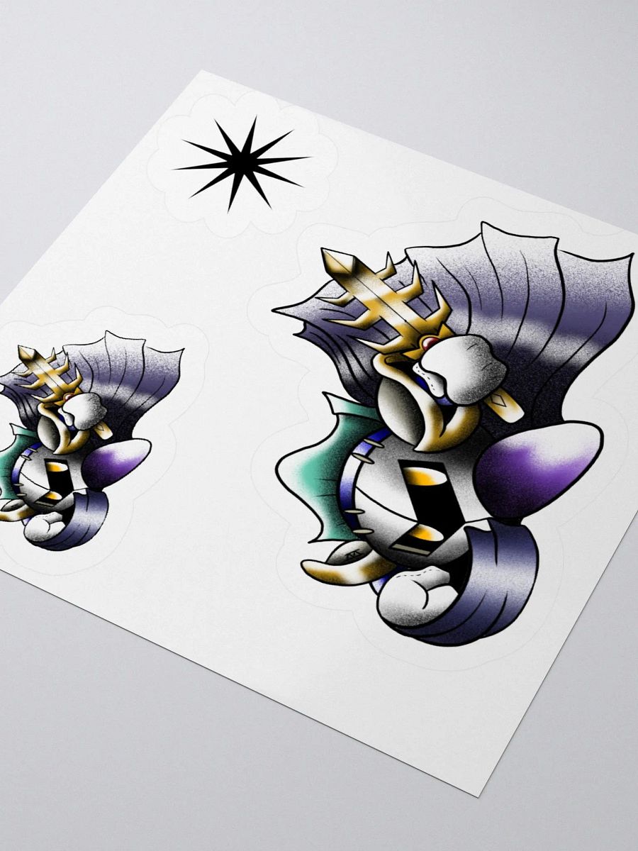 Meta Knight- American Traditional Flash Stickers product image (3)