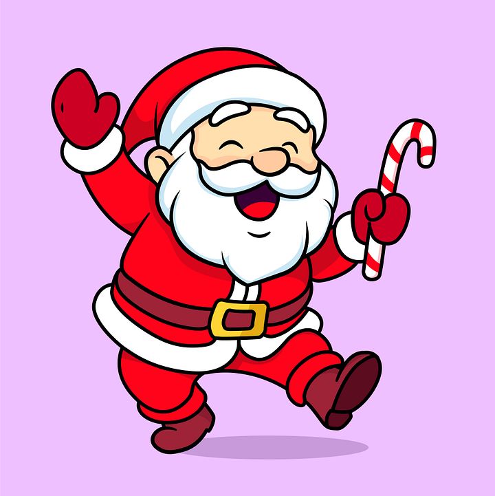 Dancing Santa Claus Cartoon Character product image (1)