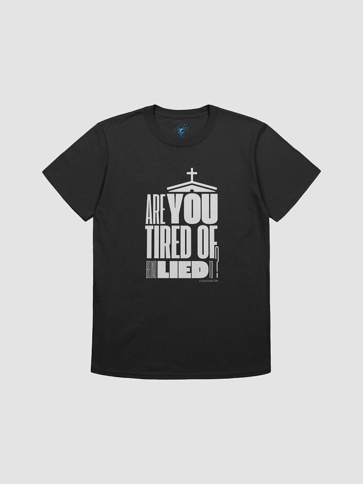 Church Lies Gilden Unisex Lightweight T-Shirt (white) product image (2)