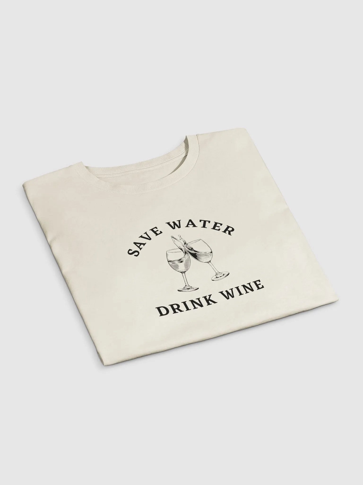 Save Water Drink Wine Crop Top product image (3)
