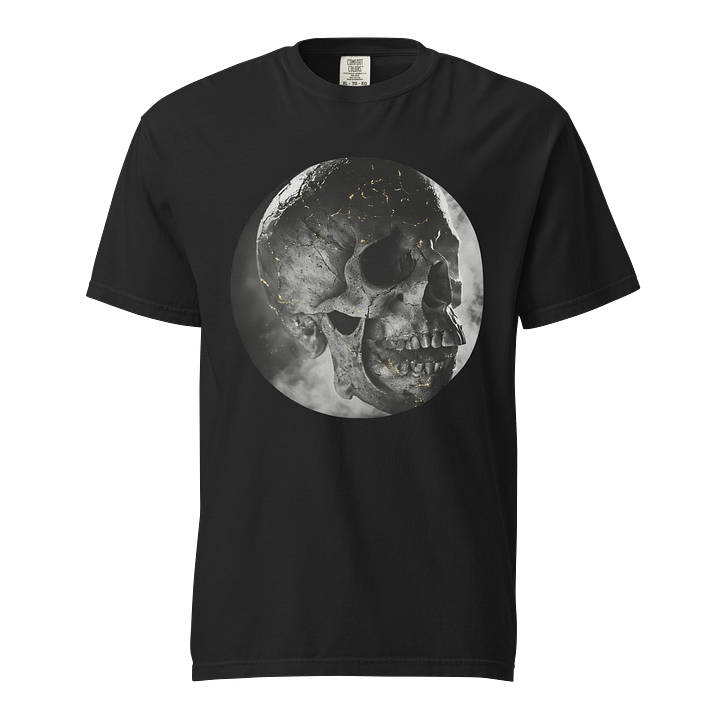 Golden Veins Skull T-Shirt product image (1)