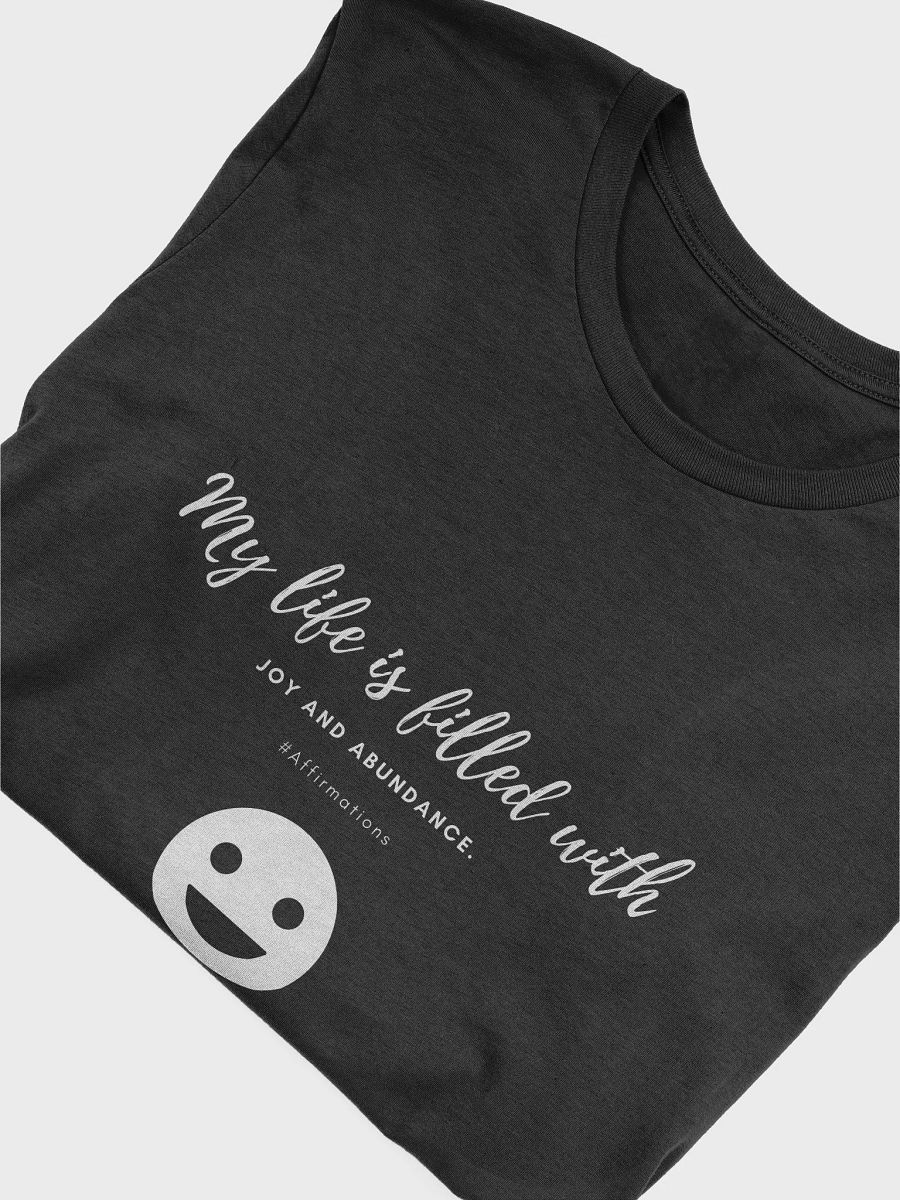 My life is filled with Unisex Super soft T-Shirt product image (22)