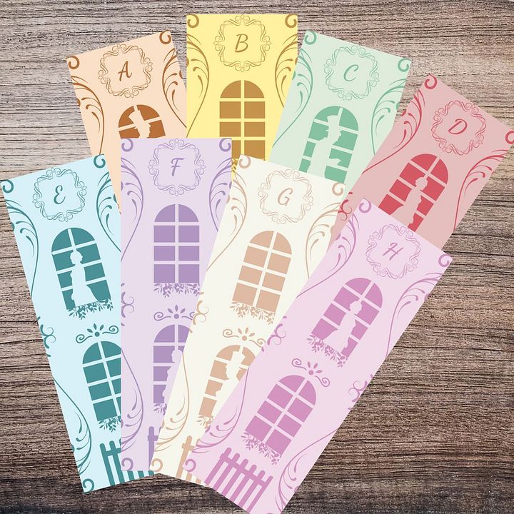 Bridgerton House Bookmarks product image (1)