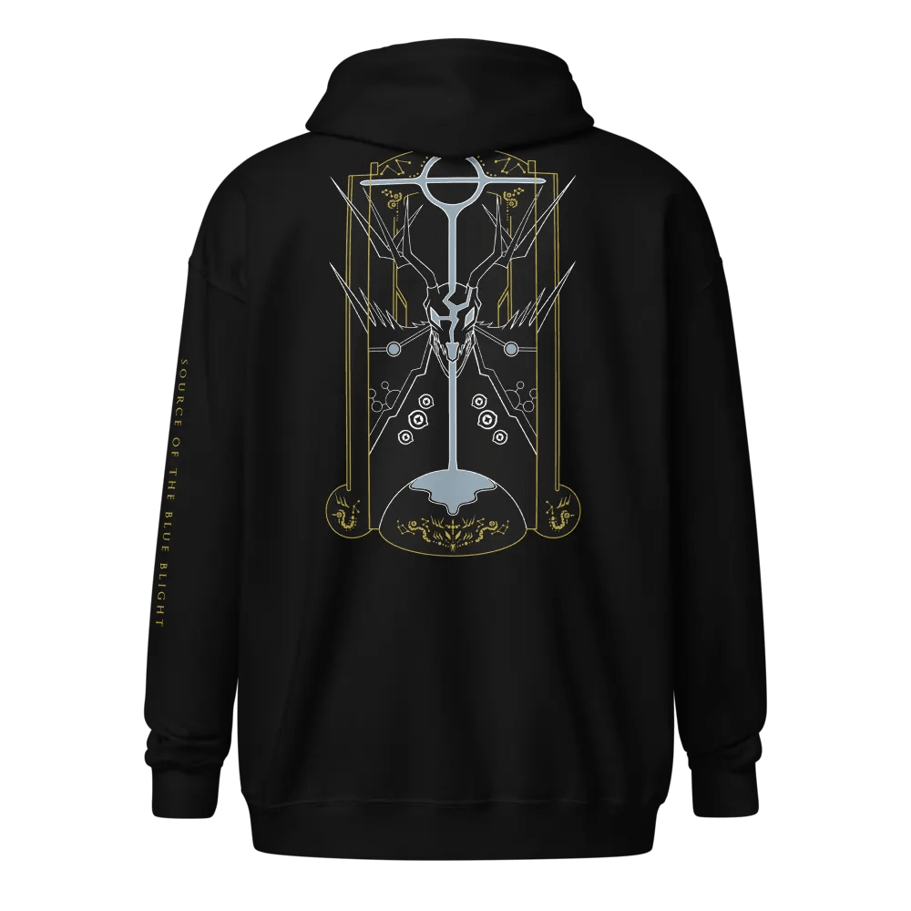 Blue Blight Sigil Zip Hoodie product image (1)
