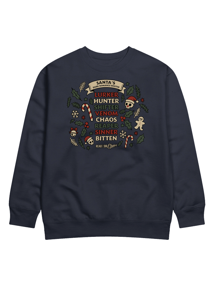 Santa's Dark Romance Roster Sweatshirt product image (2)