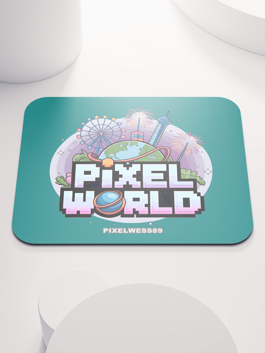 Pixel World - Mouse Pad product image (1)