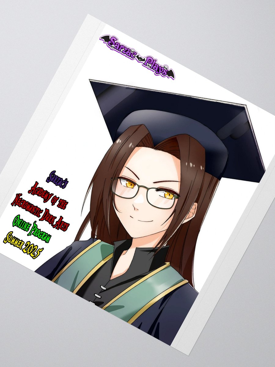 Limited Edition Necromancy School 2025 Sticker product image (2)