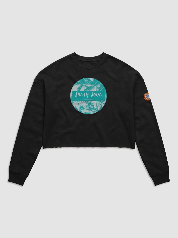 Salty Soul Women's Cropped Sweatshirt product image (1)