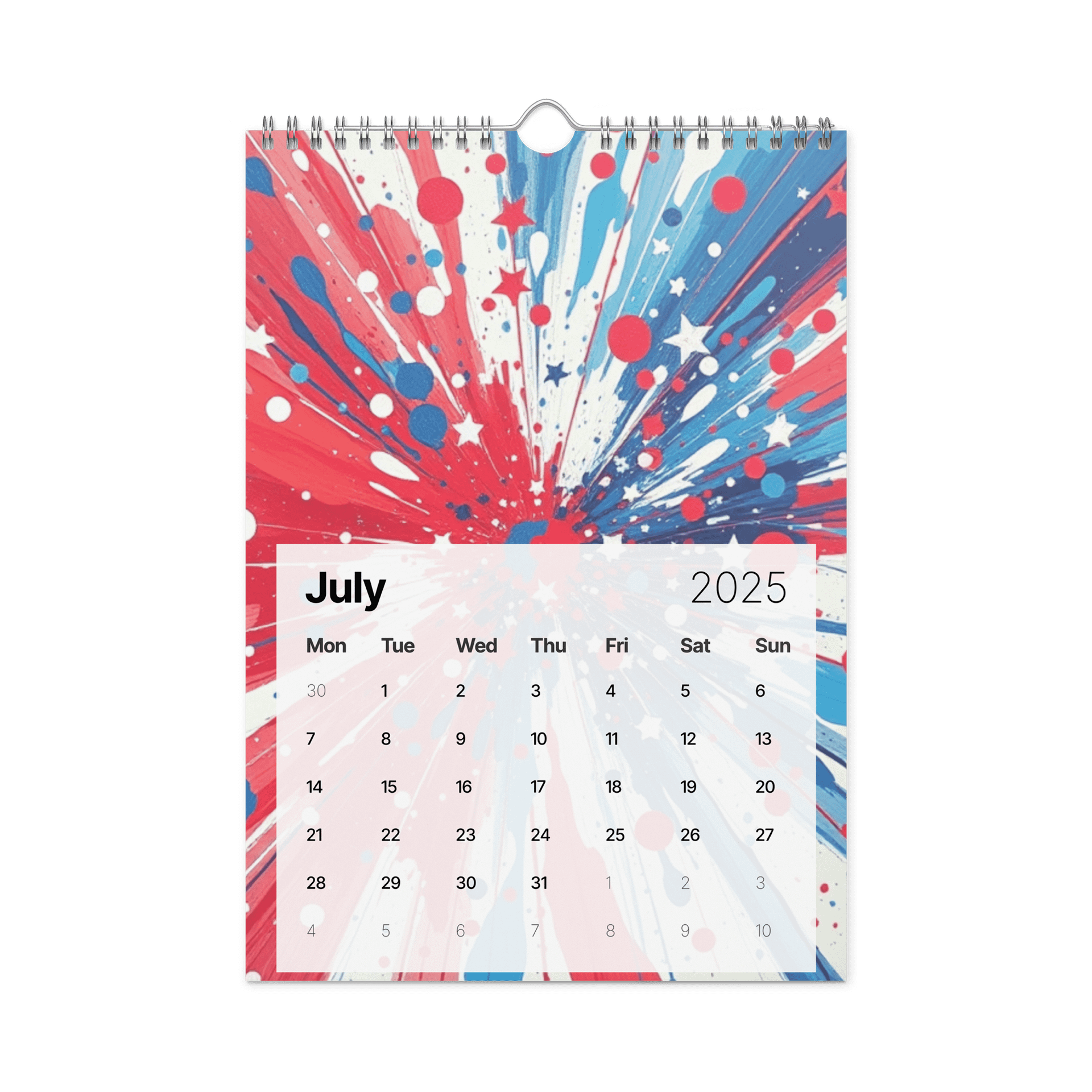 ART ABSTRACT WALL CALENDAR 2026 product image (7)