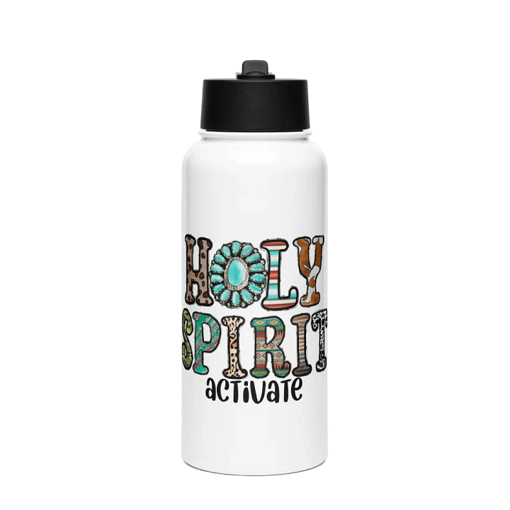 Holy Spirit Activate - Stainless Steel Sports Water Bottle product image (1)