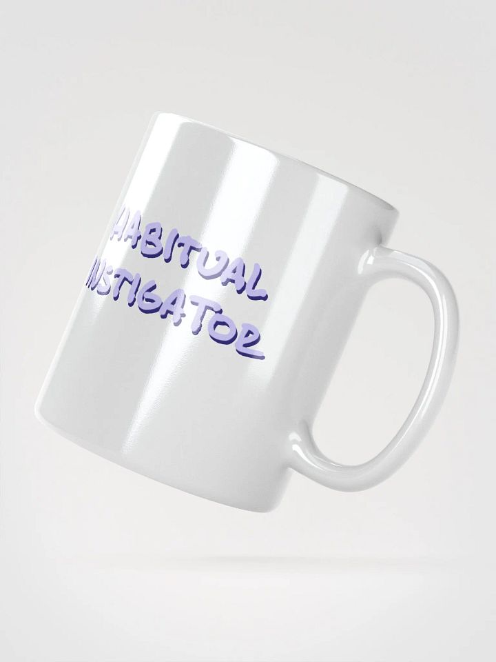 HABITUAL INSTIGATOR (lavender shadow design) mug product image (3)