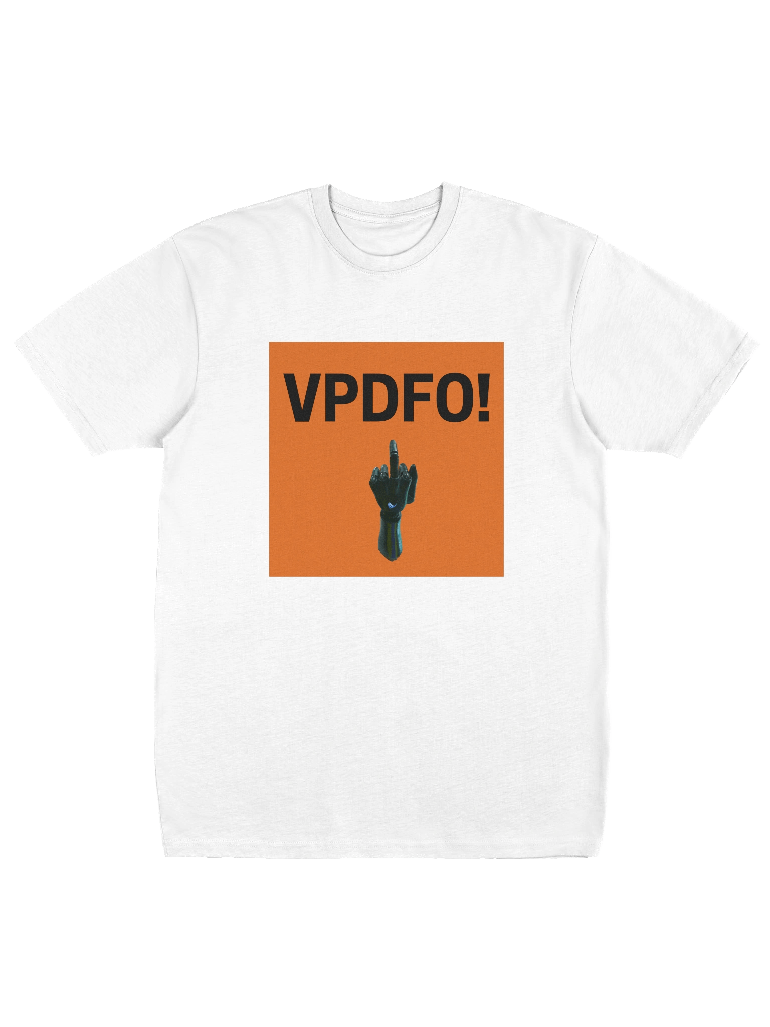 VPDFO premium tee - white product image (1)