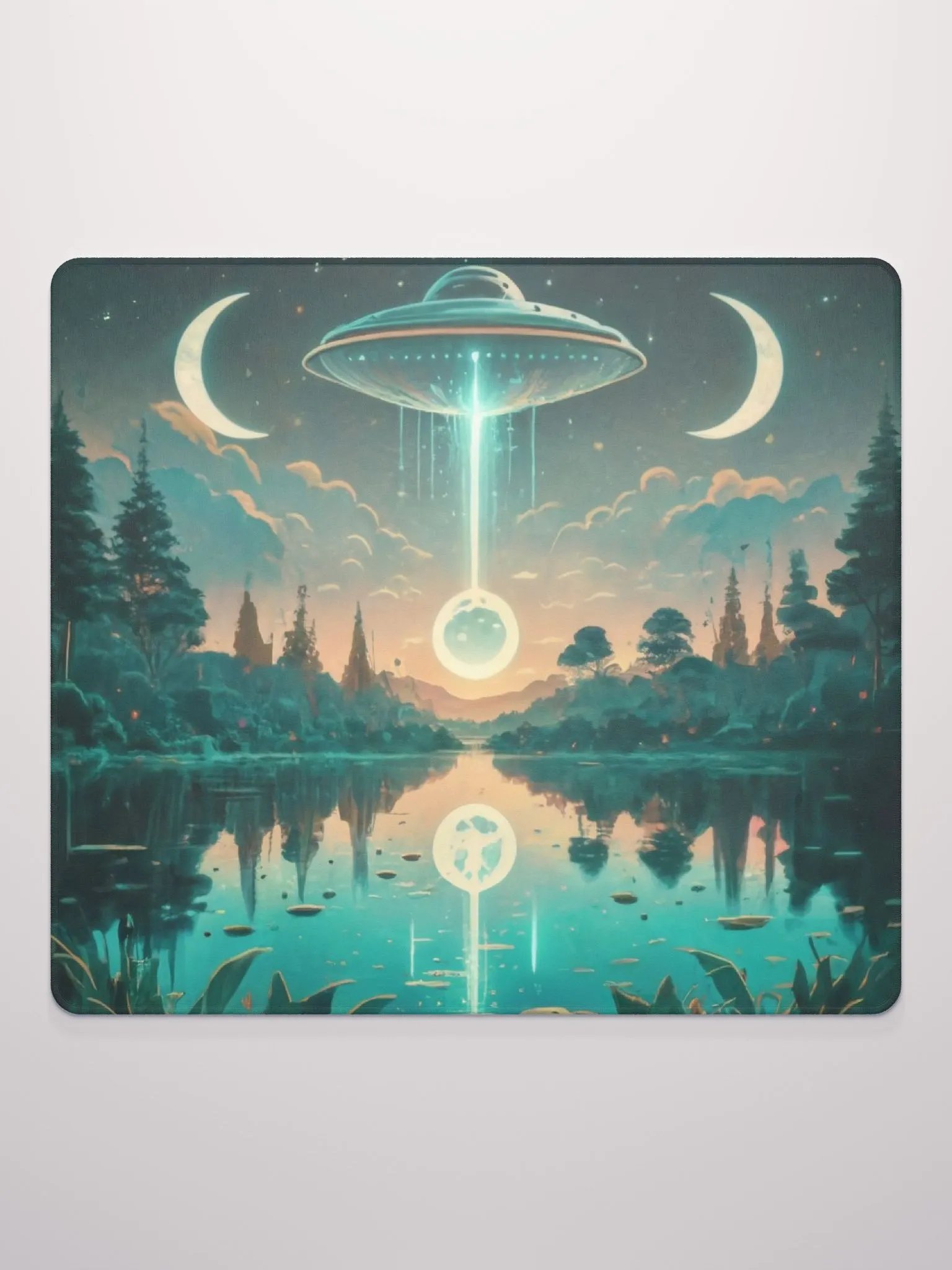 Twilight UFO Gaming Mouse Pad product image (2)