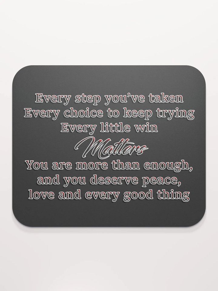 Positivity - Every Step Mouse Pad product image (2)
