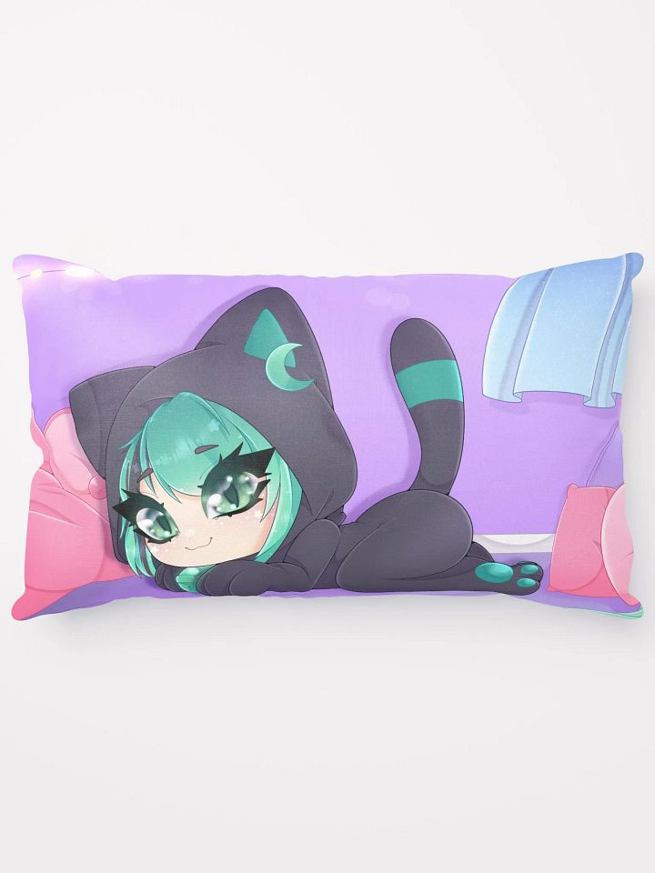 Sleepy Eepy Kitty Mintzey Double Sided Pillow product image (1)
