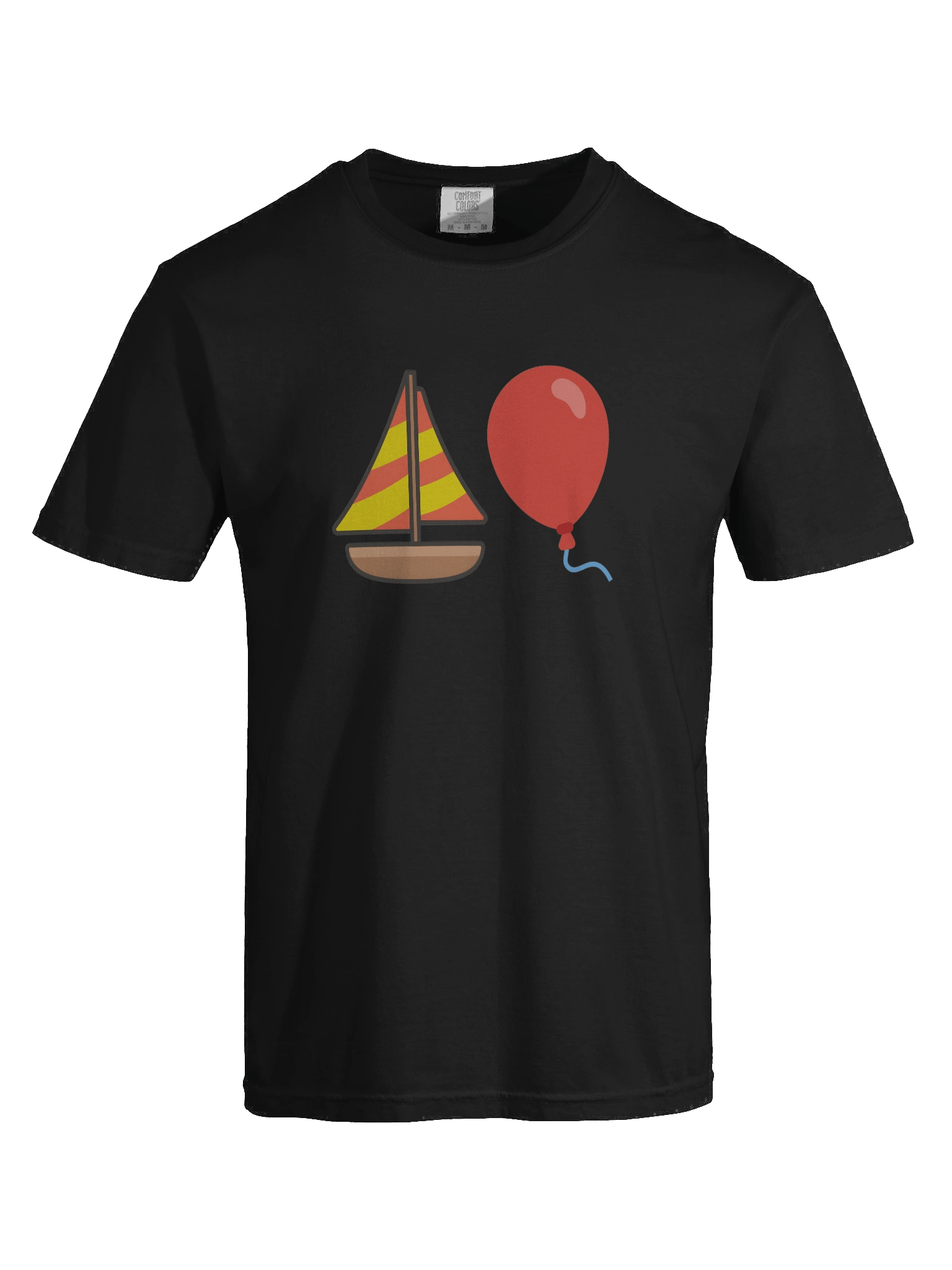 Scarymoji Balloony Boat tee product image (31)