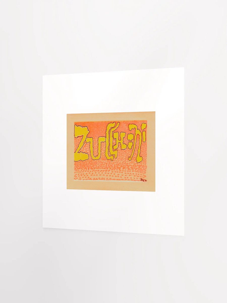 zucchini panel card print product image (4)